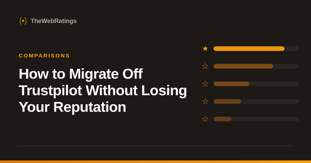 How to Migrate Off Trustpilot Without Losing Your Reputation — illustrated cover